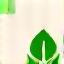 Green leaf icon